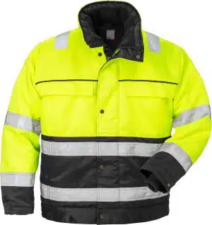 High vis winter jacket cl 3 444 PP-YELLOW/BLACK-M