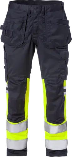 Flamestat high vis craftsman stretch trousers class 1 2163 ATHF
