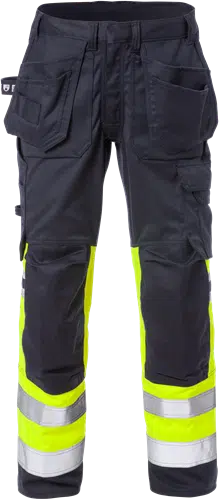 Flamestat high vis stretch craftsman trousers woman class 1 2171 ATHF