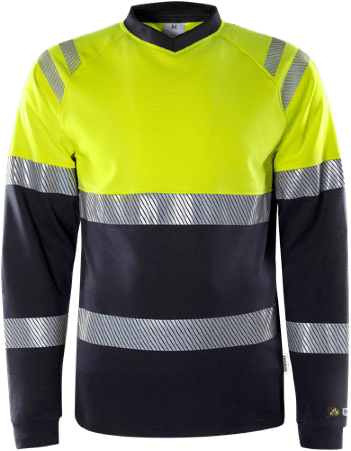 Fristads Flamestat high vis long sleeve t-shirt class 1 7107 TFL