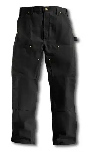 B01 C/H DUCK DOUBLE FRONT LOGGER PANT 34" LONG-BROWN-36