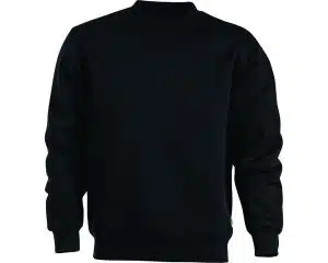 Sweatshirt R-neck CODE 1706-BLACK-M