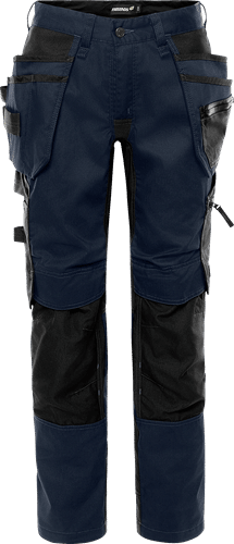 Green craftsman stretch trousers woman 2901 GWM