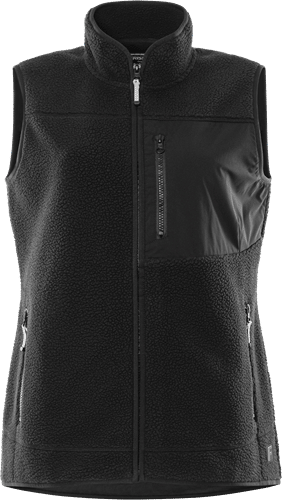 Argon micro pile fleece waistcoat woman