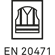 EN ISO 20471 Class 3 –  High visibility